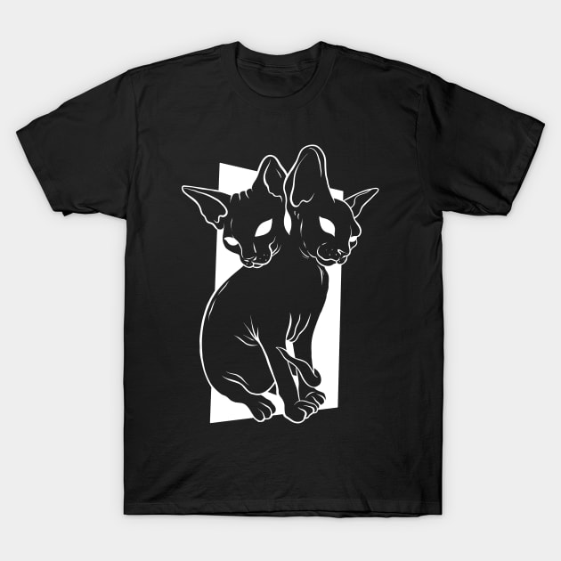 Cosmic Duality T-Shirt by Spazzy Newton